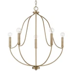 Capital Lighting 447051 Madison 25"W Abstract Chandelier - Brass. Fixed Price $216.00.