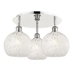 Innovations Lighting 516-3C-11-20-WHITE Mouchette-ceiling Fixture Polished. Fixed Price $534.60.