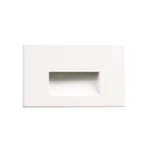Kuzco Sonic 3" 1-LIGHT 12-VOLT 4-WATT White Integrated Led Exterior Stair. Fixed Price $55.79.