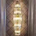Crystal Wall Sconces Lighting Gold Fixture For Living Bedroom Hallway. Fixed Price $79.90.