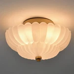 Hydelite Gold Flush Mount Ceiling Light Fixture Modern Semi Ceili.... Fixed Price $143.51.