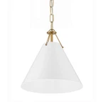 Crystorama Lighting Group XAV-B8301 Xavier 12"W Pendant Gold. Fixed Price $190.40.