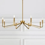 38" Gold Chandeliers For Dining Room, 8-LIGHT Modern Farmhouse Lig.... Fixed Price $274.08.