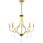 Livex Lighting 41275-02 Glendale Chandelier Polished Brass. Fixed Price $174.99.