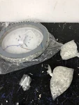 Lamqee Crystal 12.6 In. 18W Led Flush Mount For Kitchen Bedroom Bathroom Hallway. Fixed Price $66.99.