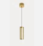 Afx Lighting Cass Pendant, Led 15W/1800LM/120V, Gold - CSSP12L30D1GD. Fixed Price $125.11.