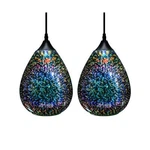 Pendant Lights For Kitchen Island, Glass Modern Hanging Ceiling Fixture.... Fixed Price $168.77.