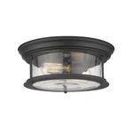 Z-lite Sonna Light Large Flush Mount, Matte Black 727F13-MB. Fixed Price $182.00.