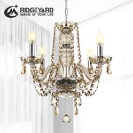 Elegant 4 Lights Crystal Chandelier Ceiling Glass Pendant Lamp Lighting Fixture. Fixed Price $51.99.