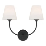 Crystorama Lighting Group 2442-OP Sylvan 15" Tall Wall Black. Fixed Price $198.00.