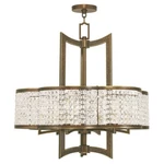 Livex Lighting Grammercy Chandeliers, Painted Palacial Bronze 50576-64. Fixed Price $1997.98.