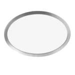 Commercial Electric Flexinstall Oval 16 In. Brushed Nickel Indoor Integrated Led. Fixed Price $44.45.