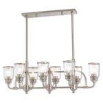 Livex Lighting 40028-91 Lawrenceville Island Brushed Nickel. Fixed Price $1739.96.