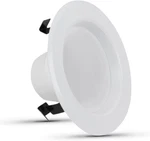 4 Inch Led Recessed Downlight - Baffle Trim Standard E26 Adapter 2700K Soft. Fixed Price $47.99.