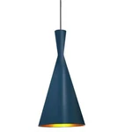 Dainolite Helsinki 1-LIGHT Blue Pendant With Metal Shade. Fixed Price $149.99.