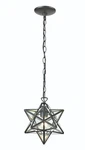 Elk Lighting Glass Star 12" Mini Pendant. Fixed Price $158.00.