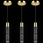 Pendant Lights Kitchen Island, 6500K Modern Brushed Gol.... Fixed Price $117.67.