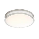 Commercial Electric Dc Series 16 In. 1-LIGHT Modern Brushed Nickel Selectable. Fixed Price $49.97.