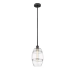 Innovations Vaz 1LT 8" Stem Mini Pendant, Bk/cl 616-1S-BK-G557-8CL. Fixed Price $347.60.