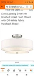 Livex Lighting 51044-91 Claremont 3 Semi-flush Mount New Traditional. Fixed Price $89.99.