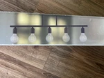 Quoizel Pendle Brooke 5-LIGHT Matte Black Chandelier. Fixed Price $55.00.