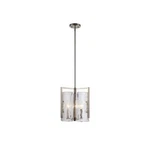 Golden Aenon 3-LIGHT Pendant, Pewter/hammered Water Glass 3164-3PPW-HWG. Fixed Price $479.99.