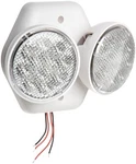 2 Heads Remote Led Emergency Lamp Compatible With Exits MORRIS-73117. Fixed Price $37.55.