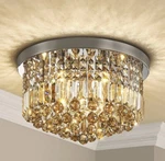 Saint Mossi Light Modern K9 Raindrop Chandelier Champagne Crystals. Fixed Price $100.00.