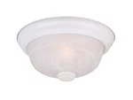 Designers Fountain 1257L-PW-AL 3 Light 15.25" Flush Mount White. Fixed Price $37.22.