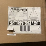 Progress Lighting P500370-31M-30 Inverse 38W Led Pendant 2.4 Tall. Fixed Price $176.00.