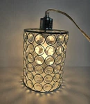 House Of Hampton Chrome Finish With Round Crystals Pendant Light. Fixed Price $20.00.