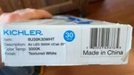Kichler Undercabinet Light 30" 8U30K30WHT 3000K White Housing - New. Fixed Price $120.00.