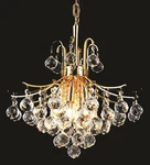 Elegant Lighting V8000D16G/RC Toureg Mini Chandelier Gold. Fixed Price $258.00.