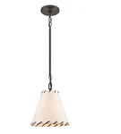 Allen + Roth Sevierville 1-LIGHT Bronze Rustic Mini Pendant. Fixed Price $59.99.