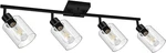 4-LIGHT Led Track Lighting Kit With Adjustable Heads For Home Decor. Fixed Price $149.99.