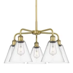 Innovations Lighting 516-5CR-16-26 Berkshire Chandelier Brass. Fixed Price $608.96.