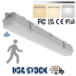 2FT Tri-level Motion Sensor Led Vapor Tight Light Water Proof IP65 Fixture, Fcc. Fixed Price $113.99.