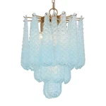 Crystorama Lighting Group OLL-6004 Ollie 14"W Pendant / Blue. Fixed Price $798.00.