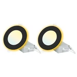 Eosmile Inch Black Ultra-thin Led Recessed Lights With 4IN-2PACK,. Fixed Price $44.79.