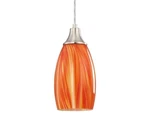 Handcrafted Art Glass Mini Pendant Oval Light Fixtures Shade With Brush.... Fixed Price $39.00.