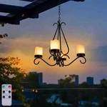 Battery Operated Chandelier, Outdoor With 4PCS Le.... Fixed Price $104.99.