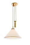 $1,773 Arteriors Norfolk Light 21 Inch White Brass Pendant Ceiling. Fixed Price $1294.00.