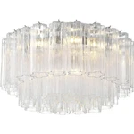 Crystorama ADD-321-CH-CL Addis Flush Mount Polished Chrome. Fixed Price $1598.00.