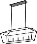 Melucee Kitchen Island Pendant Lighting 5-LIGHT, Farmhouse Dining Room. Fixed Price $89.99.