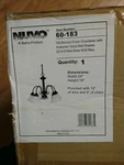 Nuvo Five Light CHANDELIER-24 In Wide X 18 High -old Bronze- New Sealed. Fixed Price $129.99.