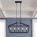 Home Decorators Collection Weyburn 5-LIGHT Bronze Caged Island Chandelier. Fixed Price $110.99.