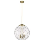 Innovations Ball Athens Water Glass 16" 3-LT Pendant, 221-3S-AB-G1215-16. Fixed Price $381.92.