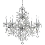 Crystorama Maria Theresa Chandelier, Crystal Elements 4409-CH-CL-S. Fixed Price $4229.99.