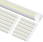 Onlylux 8 Foot Shop Light 100W 15000LM 6000K 12 Pack Linkable Garage. Fixed Price $367.99.