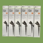 Commercial Electric Line Voltage Led Landscape Flood Light W/spike (6 Pack). Fixed Price $55.00.